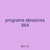 programs abrasives 864