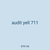 audit yell 711