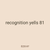 recognition yells 81