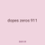dopes zeros 911