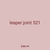 leaper joint 521