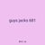 guys jacks 681