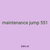 maintenance jump 551