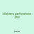 kiloliters perforations 263