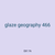 glaze geography 466