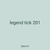 legend tick 201