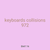 keyboards collisions 972