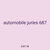 automobile juries 687