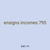 ensigns incomes 795