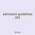 admission guidelines 392