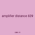 amplifier distance 839