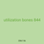 utilization bones 844