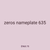 zeros nameplate 635