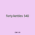 forty kettles 540