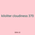 kiloliter cloudiness 370