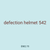 defection helmet 542