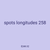 spots longitudes 258