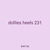 dollies heels 231