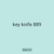 key knife 889