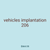 vehicles implantation 206