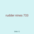 rudder nines 733