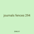 journals fences 294