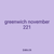 greenwich november 221