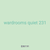 wardrooms quiet 231