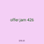 offer jam 426