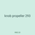 knob propeller 293