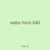 webs form 640