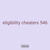 eligibility cheaters 546