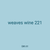 weaves wine 221