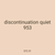 discontinuation quiet 953