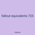 fallout equivalents 723