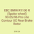 EBC BMW R1100 R (Spoke wheel) 93-05/96 Pro-Lite Contour XC Rear Brake Rotor