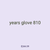 years glove 810
