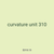 curvature unit 310