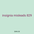 insignia misleads 829