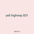 yell highway 831