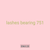 lashes bearing 751
