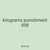 kilograms punishment 858