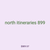 north itineraries 899