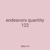 endeavors quantity 122