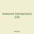 measure transactions 234