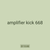 amplifier kick 668