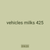 vehicles milks 425