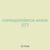 correspondence wreck 577