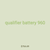 qualifier battery 960
