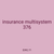 insurance multisystem 376